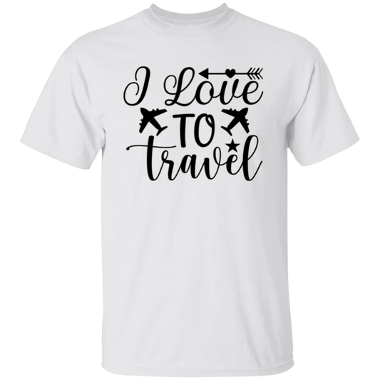 I Love To Travel  T-Shirt