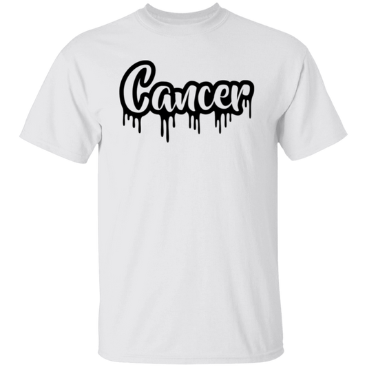 Cancer Zodiac Drip T-Shirt