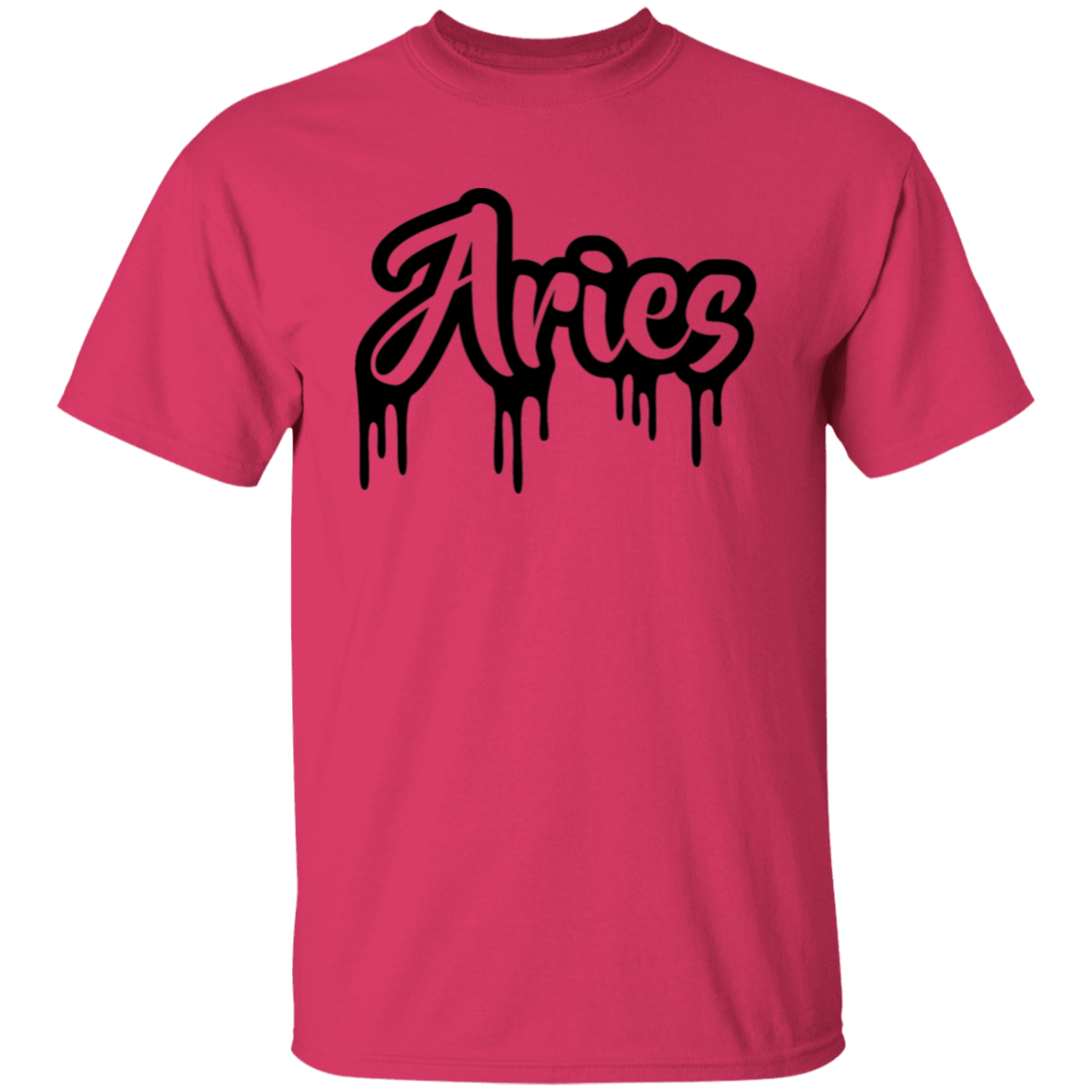 Aries Zodiac Drip T-Shirt