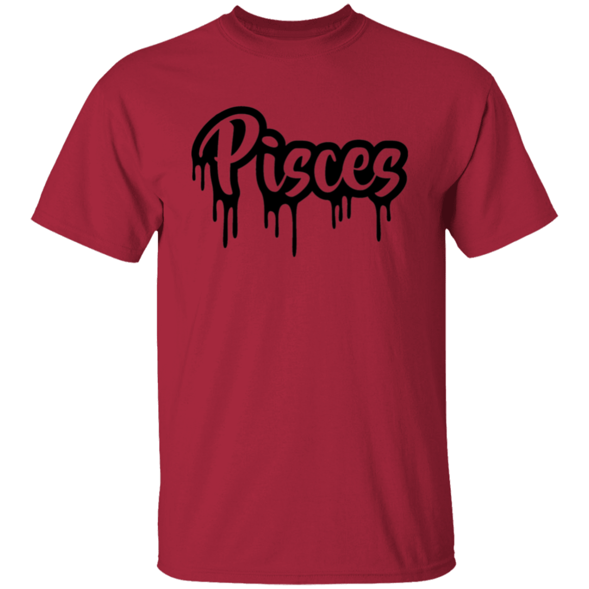 Pisces Zodiac Drip T-Shirt