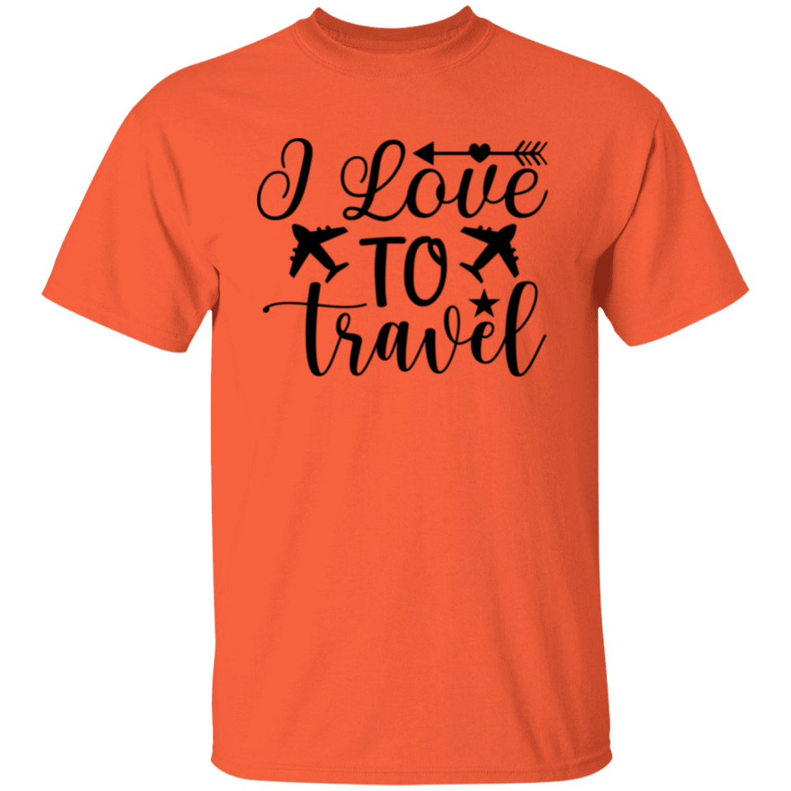 I Love To Travel  T-Shirt