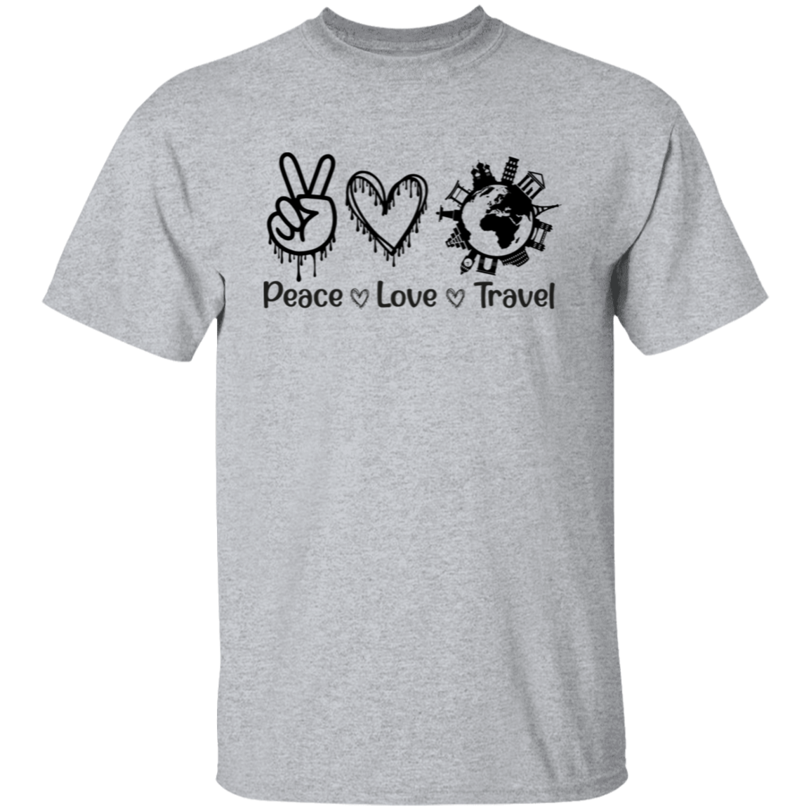 Peace Love Travel T-Shirt