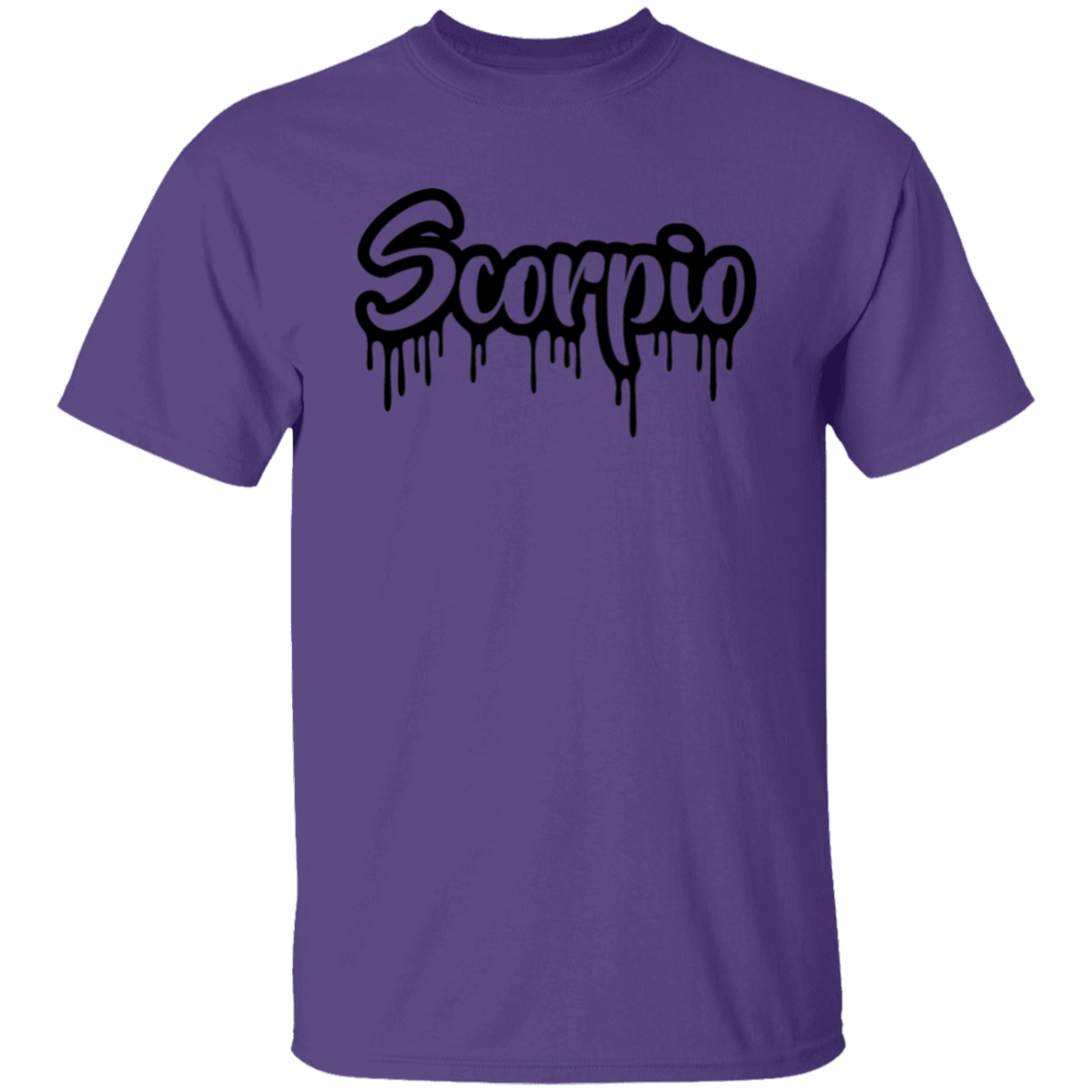 Scorpio Zodiac Drip T-Shirt