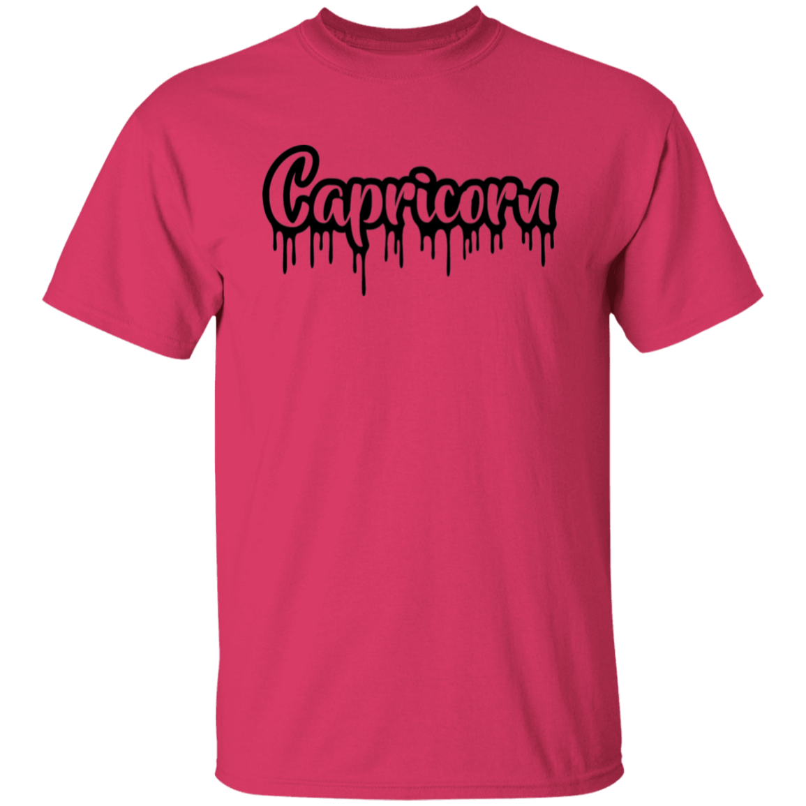 Capricorn Zodiac Drip T-Shirt