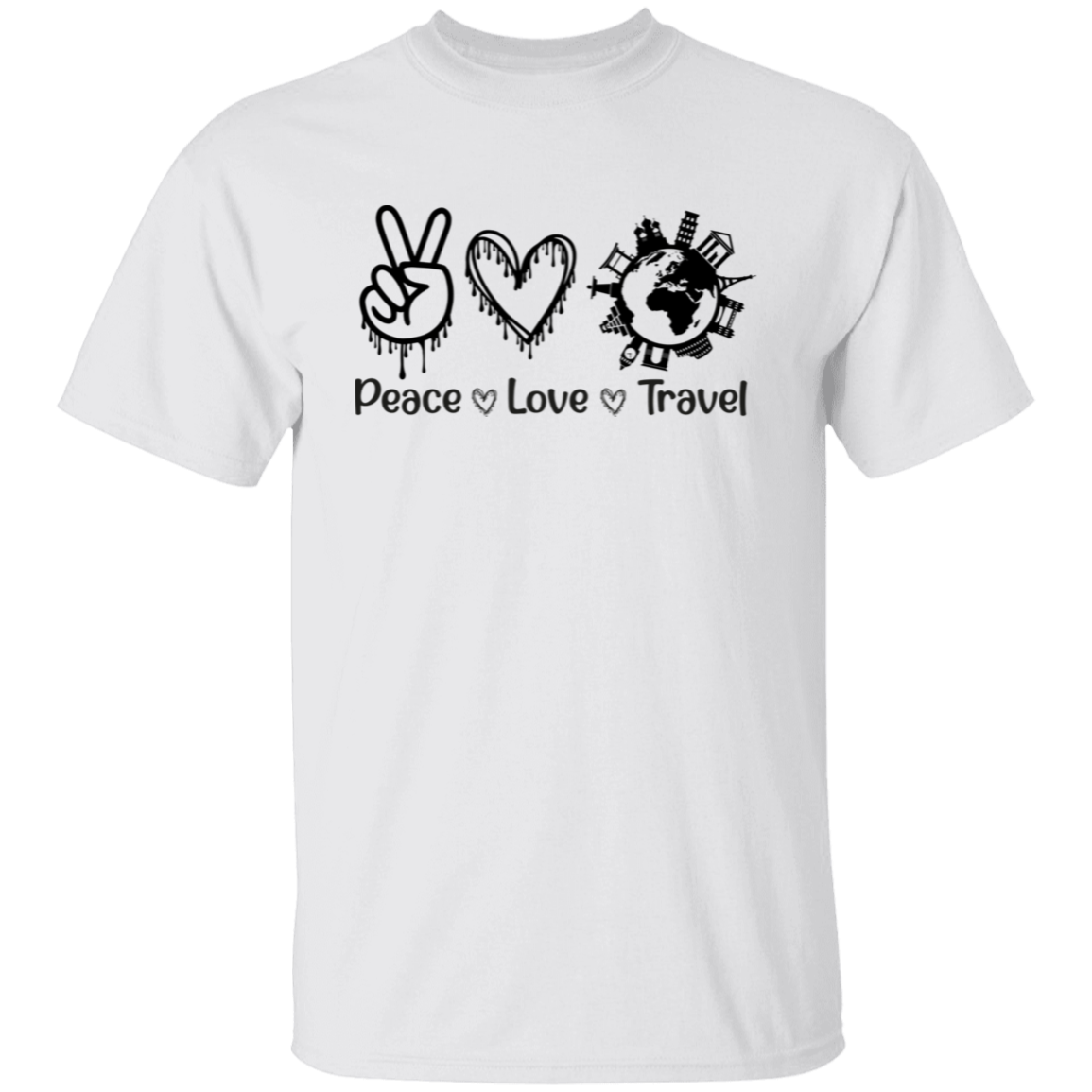 Peace Love Travel T-Shirt