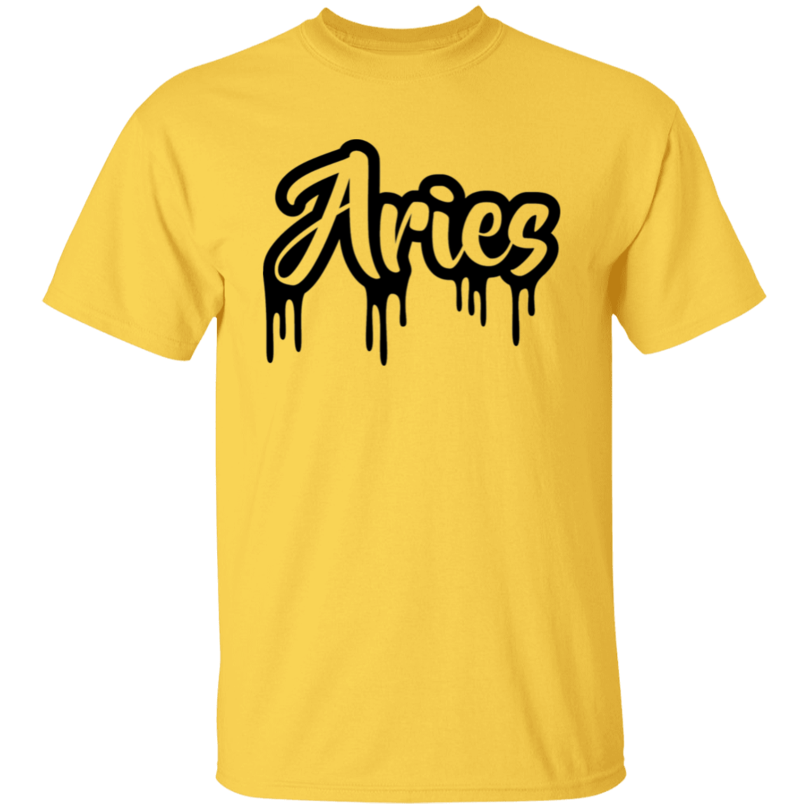 Aries Zodiac Drip T-Shirt