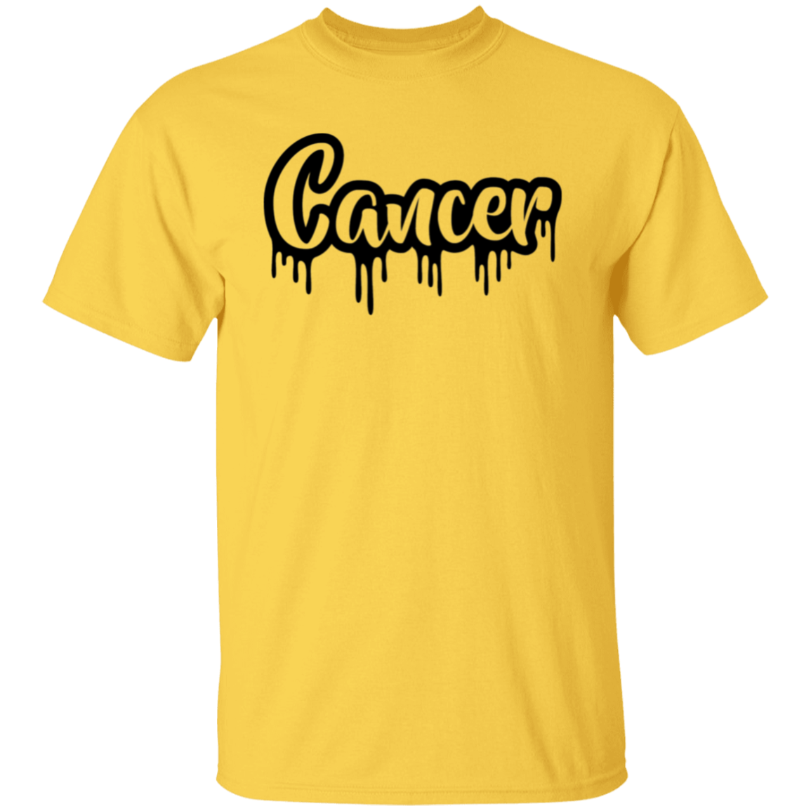 Cancer Zodiac Drip T-Shirt