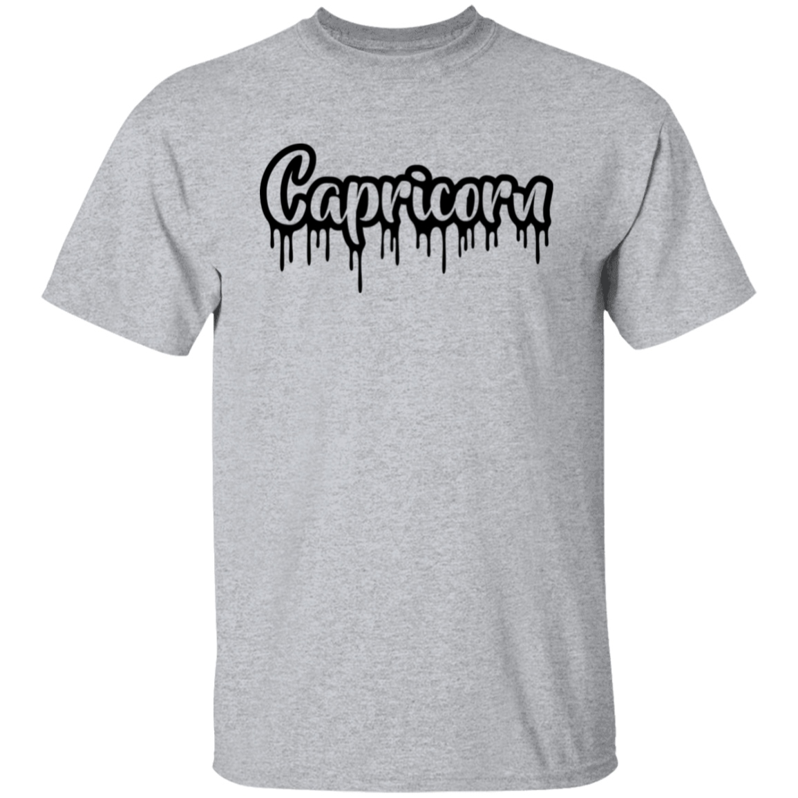 Capricorn Zodiac Drip T-Shirt