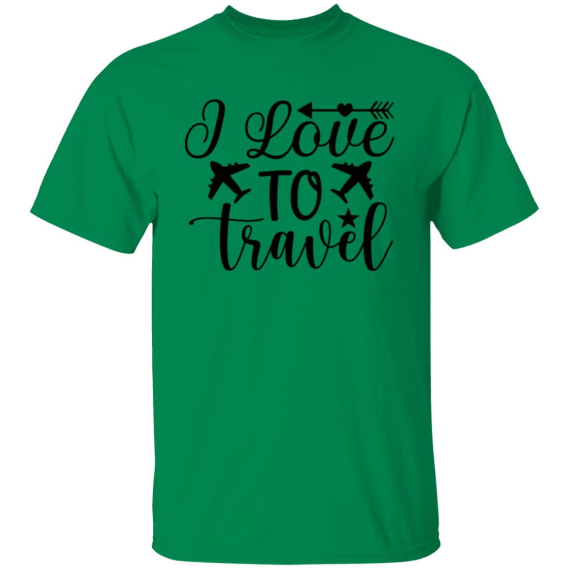 I Love To Travel  T-Shirt