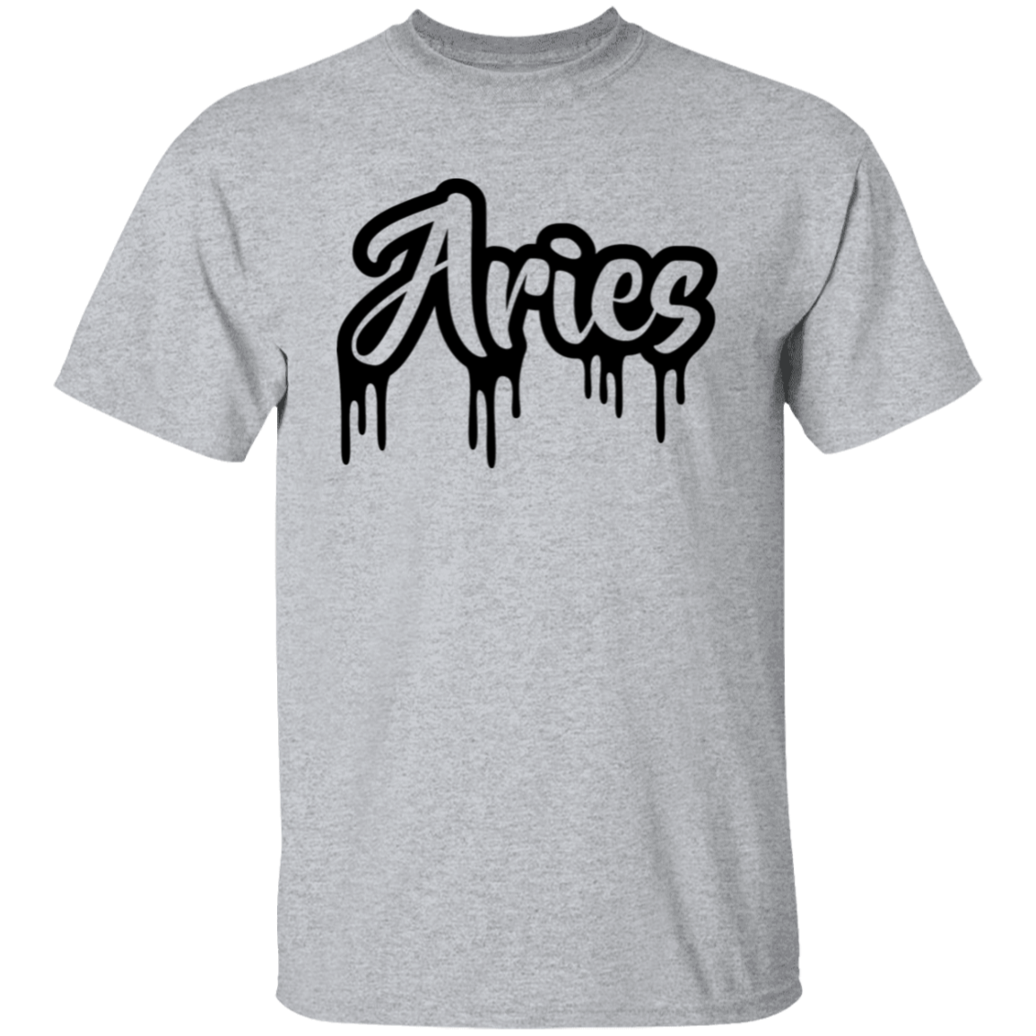 Aries Zodiac Drip T-Shirt