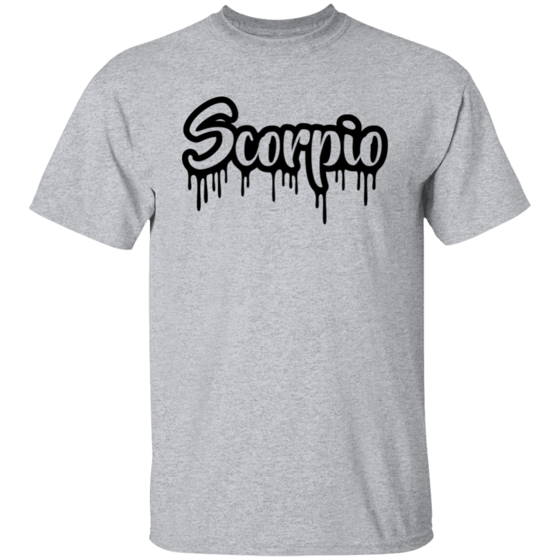 Scorpio Zodiac Drip T-Shirt