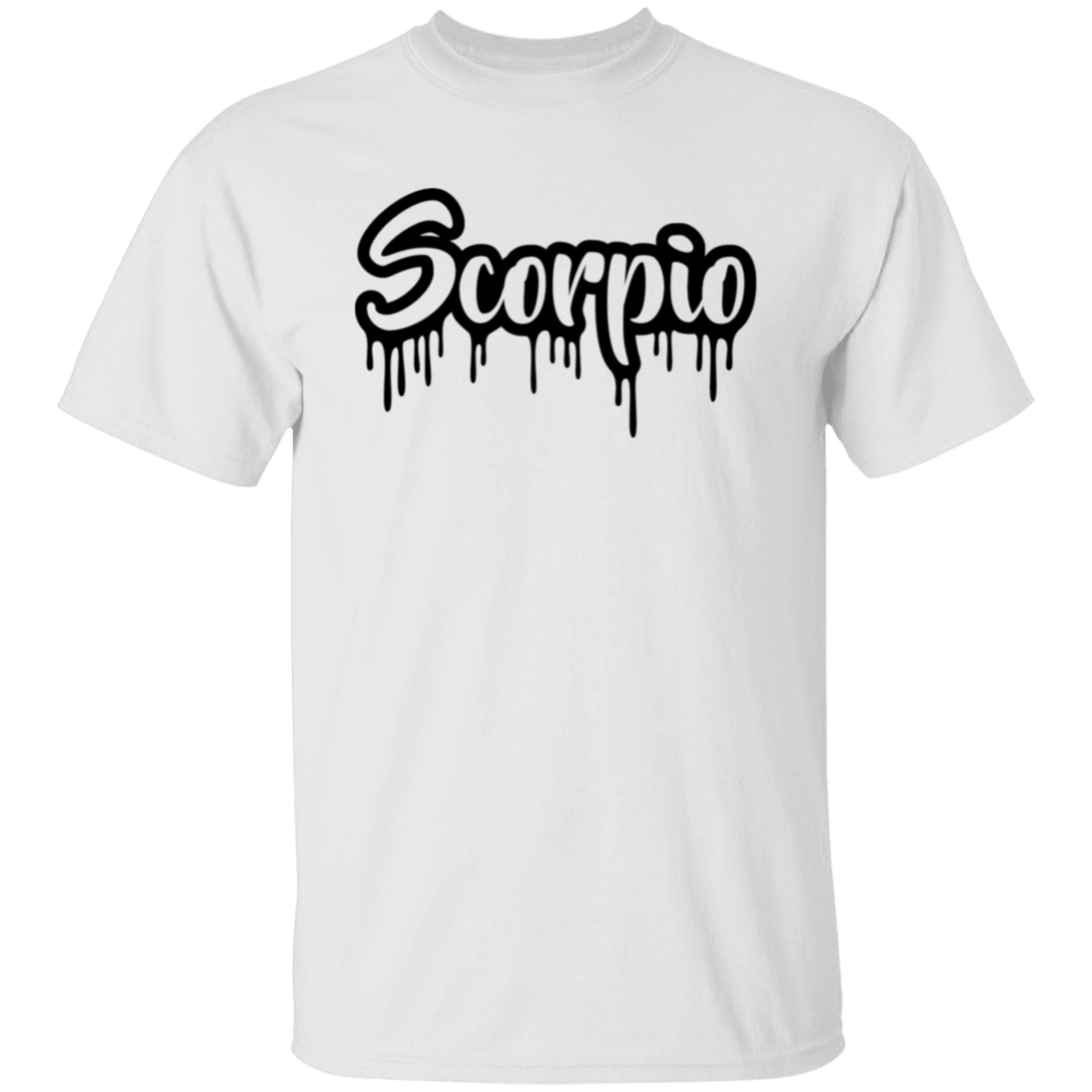 Scorpio Zodiac Drip T-Shirt